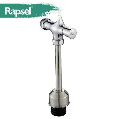 Ware Fitting in Wall Chromed Polished Time Delay Button Urinal Button Flush Valves