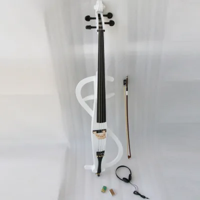 Good Price Electric Cello White Color Maple Body 4/4 Electric Cello