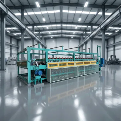 Stable Structure Horizontal Fabric Sueding Machine with 18 Sanding Rollers for Large Scale Textile Production