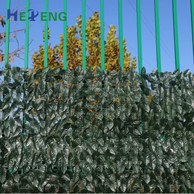 Artificial 100cm Leaf Fence Eco-Friendly Vertical Green Wall with Natural Touch Name