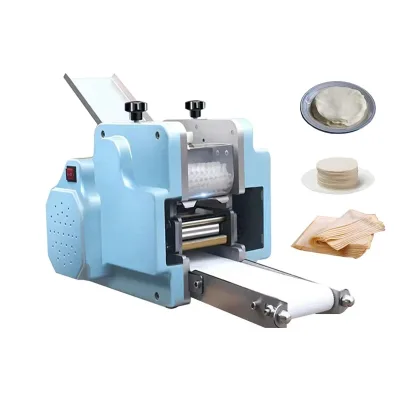 High Efficient Stainless Steel 9/15/18/25cm Dumpling Samosa Empanada Rolling Machine Semi-Automatic 60pcs/Min