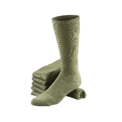 Cotton Dress Socks for Hiking and Training Breathable Anti-Bacterial and Anti-Slip Bottom Logo Summer High-Ankle