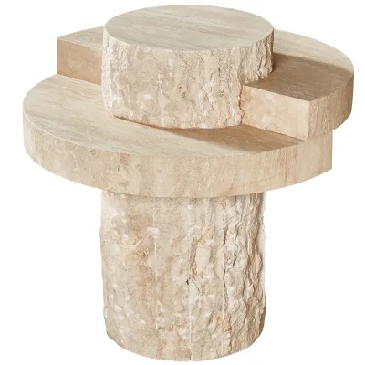 The Newly Designed Modern Natural Stone Living Room Sofa Is Suitable for Use in Villas and Hotel Coffee Tables