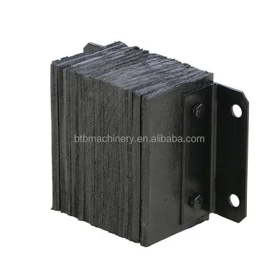 ISO9001 Certificate Loading Dock Protection Rubber Bumpers Horizon Laminated Rubber Fender Dock Leveler Bumper For Docking Safe