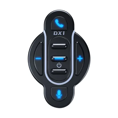 DX1 Motorcycle Handlebar Bluetooth Controller  Waterproof Dustproof Control for Mobile Phone,and Bluetooth Headphones Controller