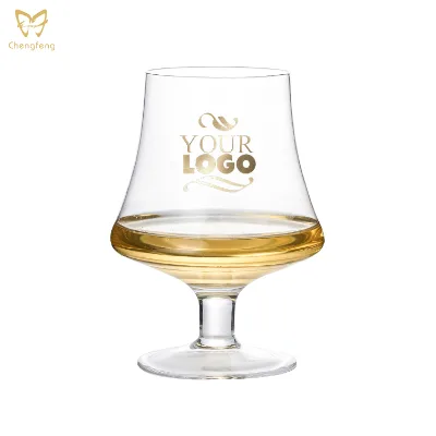 Cognac Wine Snifter Custom Logo Drinking Cups 12 Oz Whiskey Spirit Glass Brandy Glasses for Beer Bourbon Bar