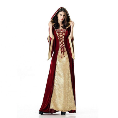 European Medieval Luxury Women Princess Fancy Dress Halloween Festival Costumes Party Carnival Costumes