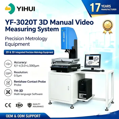 YF-T Series 3D Manual VMS Image Probe Hybrid Technology Manual Metrology Testing Equipment for Precision Component Analysis