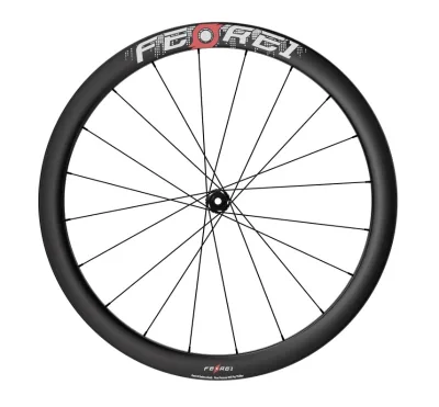 Soundless Q Series-Aerodynamic 700c 60mm Frame Height Pillar Spoke Carbon Wheelset Disc Brake 24 Holes Lightweight Tubeless Tire