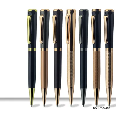 2023 Professional Pen Supplier Luxury Metal Pen With Custom Pen logo and Colors