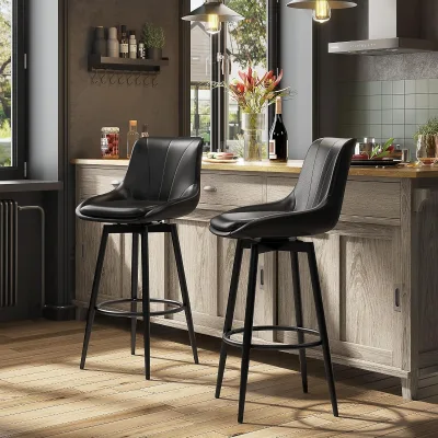 Modern Luxury Kitchen Metal Barstool  Modern Night Club Bar Stools Custom High Chair Bar Chair Bar Stool With Backrest