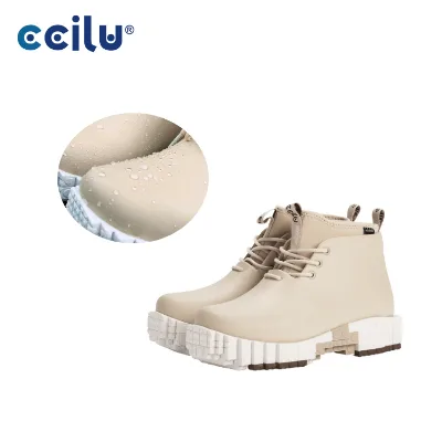 Oem fashion lightweight hight support female rain boot