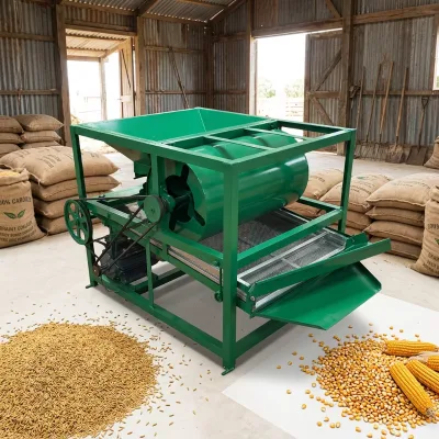 2.2kw Electric Grain Separator Machine With 100*70cm Sieve Surface for Small-Scale Cereal Processing Workshops
