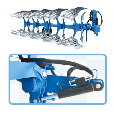 High Performance Double Way 180-240HP 5 Disc Hydraulic Tilting Plough