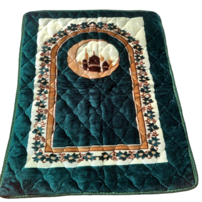 Super Good Islamic Muslim Portable Printed Thick Prayer Mat