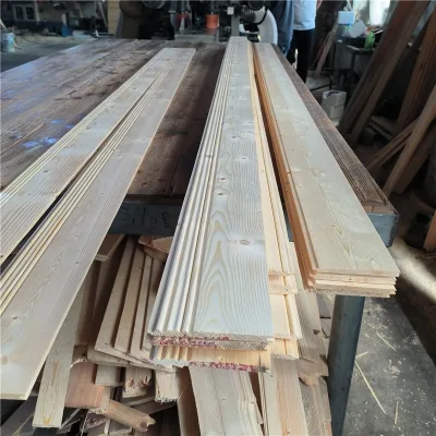 Manufacturer Direct Supply Solid Wood Ceiling Buckle Board Interior Decorative Wall Panel