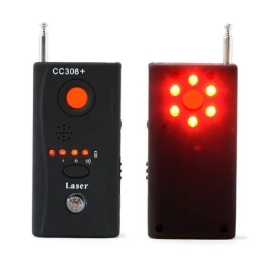 Portable GPS Bug Finder Wireless Camera Detector RF Signal Scanner Anti Spy Anti Peeping Security Device for Hotel Travel