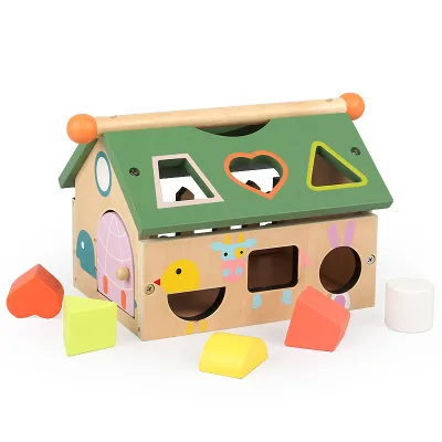 All-in-one Children's Educational Toy Numbers,Geometric Pairing,Calculating Beads Bricks Education Children Toy