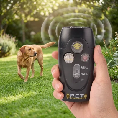 CE ROHS Pet Training Products ABS+PC Black Pet Training Dog Training Collar Dog Control