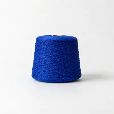Ring-spun Core-spun Dyed Anti-pilling High Tenacity Blended Yarn 28S Viscose / Polyester for Knitting Weaving & Sewing