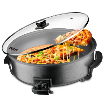 Large Capacity Electric Pizza Pan Multi Function Electric Pot for Household