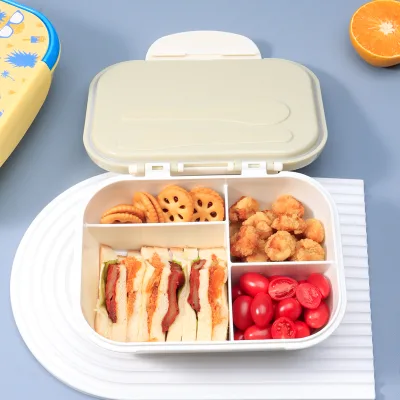 Free Samples After Inquiry Cncrown Kids Bento Lunch Box Leakproof Lunch Box for Children School