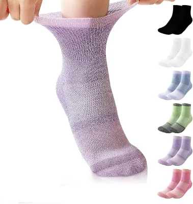 Diabetic Ankle Socks Unrestrained Diabetic Ankle Socks