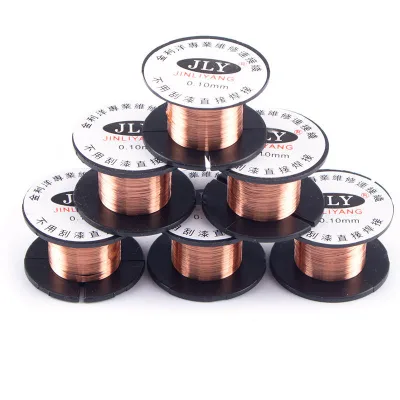 Hot Selling Maintenance 0.01mm Insulated Enamelled Wire Fly Line Enamelled Copper Winding Wire Enameled Copper Wire
