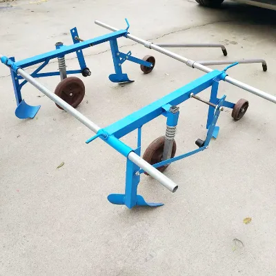 Manual Ridging and Film Covering Machine for Efficient Farmland Mulching and Soil Preparation