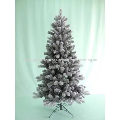 Artificial christmas decoration tree 6ft snow