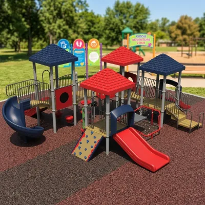 Customized Commercial-grade Outdoor Playground Equipment Juegos Infantiles Play Structures