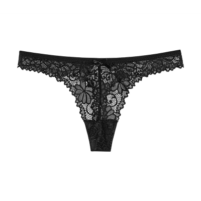 Red Black Blue Sexy Lace Women Low Waist Underwear G-Strings Thongs Tangas Ladys Panties