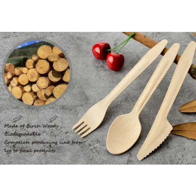 Wholesale natural color disposable wooden ice cream spoon for ice cream