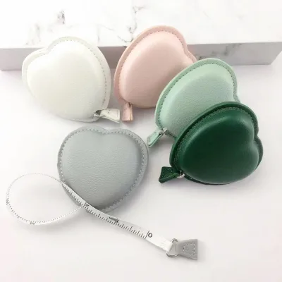 Custom Promotional Heart Shape Leather Tape Measure