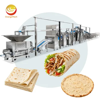 ORME Commercial Lavash Bread Roll Line Otomatik Lavash Ekmek Makinesi Lavash Make Machine Restaurant