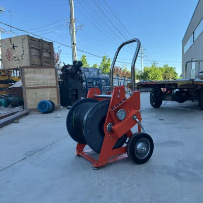 Hose Reels for Jets, Large Diameter Push Reels, Sewer Cleaners, Water Hose Reels