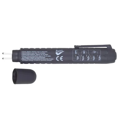 VIKTEC Automotive Tools Diagnostic Testing Tool Brake Fluid Tester Pen with 5 LED Indicators Calibrated