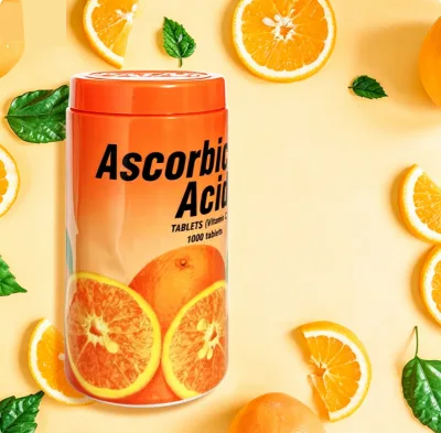 Factory Direct Wholesale OEM Private Label Orange Flavor Daily Nutritional Supplement Chewable Vitamin C Tablets
