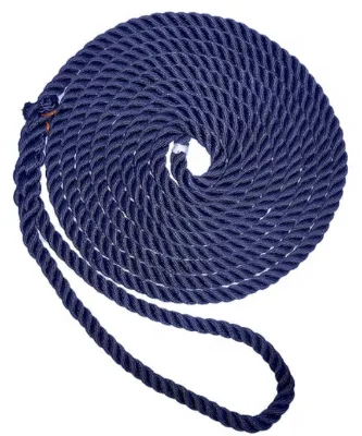 Factory Premium 3 Strand Nylon Prespliced Dock Line
