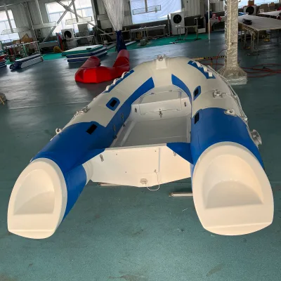 Customizable Size Hypalon Luxury Racing Speed Boat with Engine Inflatable Boat