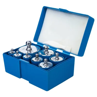 Chrome Plated Precision Calibration Weight Set, 500g, for Digital Scale Balance