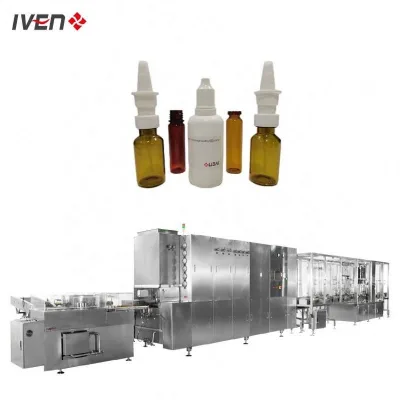 IVEN Customized Robotic Multi-Head Nostril Spray Bottle Filling and Capping Machine