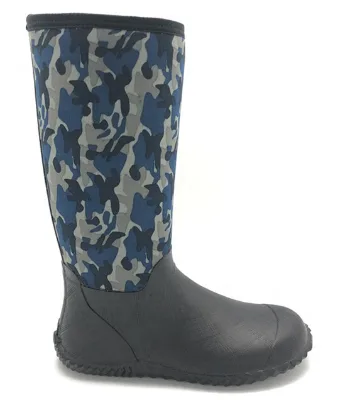 Best Quality Male Neoprene Camo Boots for Garden and Farm