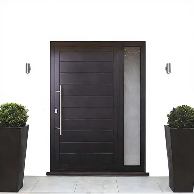 Steel Security Door With 3D Face Recognition Smart Lock Anti Spoofing Algorithm Front Door