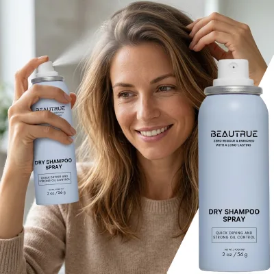 Factory Wholesale Portable Waterless Shampoo Volumizing Spray Instant Oil Control Refreshing Hair Mist for Fine Greasy Strands