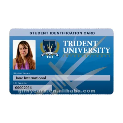 Top Selling  PVC ID Card Plastic Employee Office for Company Staff School Business Access Control and Security