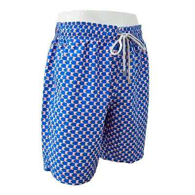 Factory Direct Kids Casual Board Style Swim Shorts Lightweight Quick Dry Breathable Compression Liner Pattern Mid Waterproof