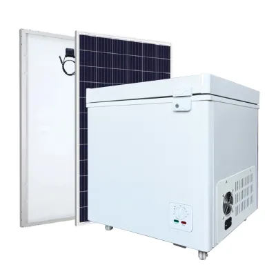 On Off Grid Small Size Portable Fridge Solar Chest Deep Freezer Compressor Display Refrigerators Coolers Chiller Cold Storage