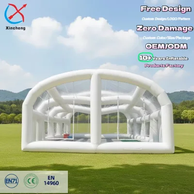 Factory Custom Made Inflatable Air Tent Waterproof Clear Inflatable Tent for Rental