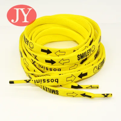 Custom Shoelaces Colorful Shoe Laces Custom logo Black Print Shoelaces Custom Sneaker Laces Print logo Shoelace